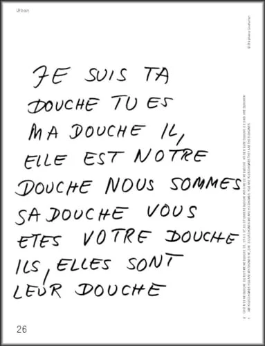No Fat Poetry. A Democratic Match Between Photo and Text : Gudrun Scholz