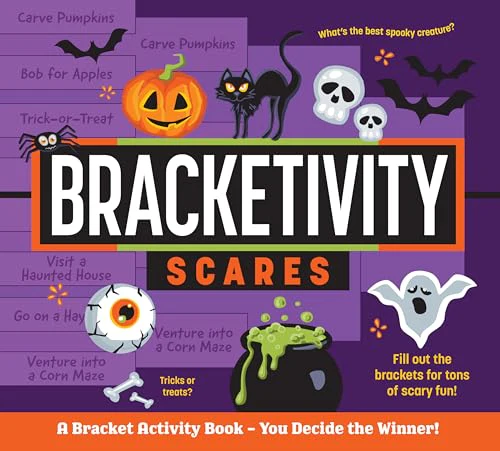 Bracketivity Scares : A Bracket Activity Book – You Decide the Winner! : 5