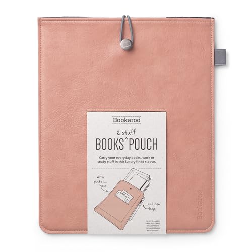 Bookaroo Books & Stuff Pouch - Blush