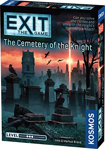 Thames & Kosmos| EXIT - The Game | The Cemetery Of The Knight | Unique Escape Room Game, 1-4 Players | Ages 12+ | 692876
