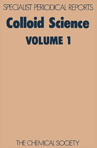 Colloid Science : Volume 1