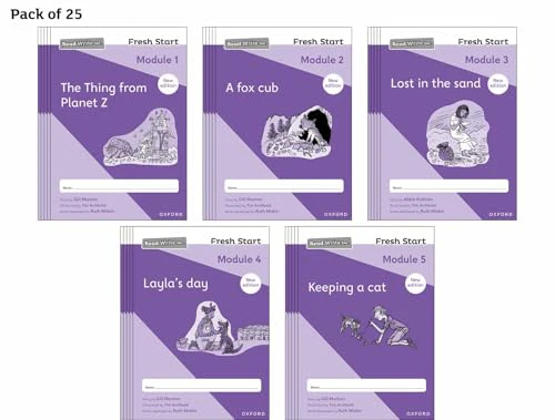 Read Write Inc. Fresh Start: 2024 Modules 1-5 - Pack of 25