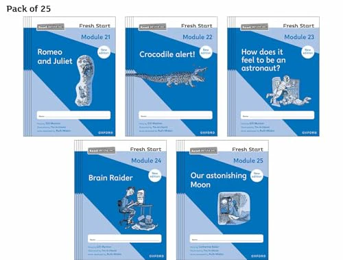 Read Write Inc. Fresh Start: 2024 Modules 21-25 - Pack of 25