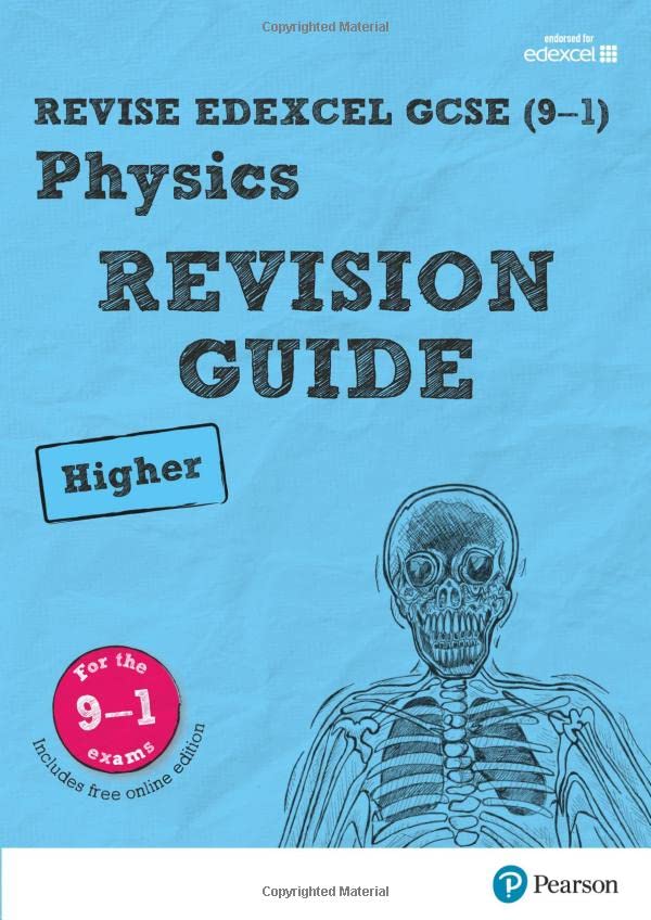 Pearson REVISE Edexcel GCSE (9-1) Physics Higher Revision Guide: for home learning, 2022 and 2023 assessments and exams (Revise Edexcel GCSE Science 16)