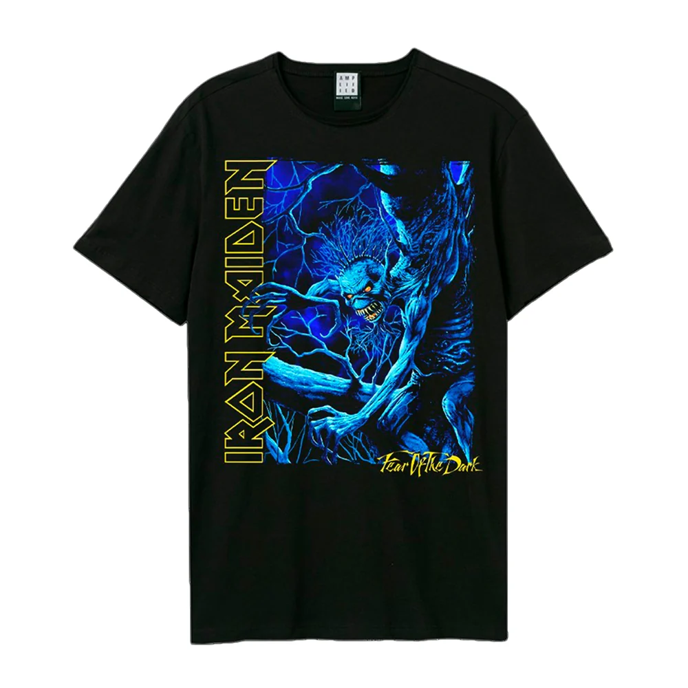 IRON MAIDEN - FEAR OF THE DARK BLUE SHIRT