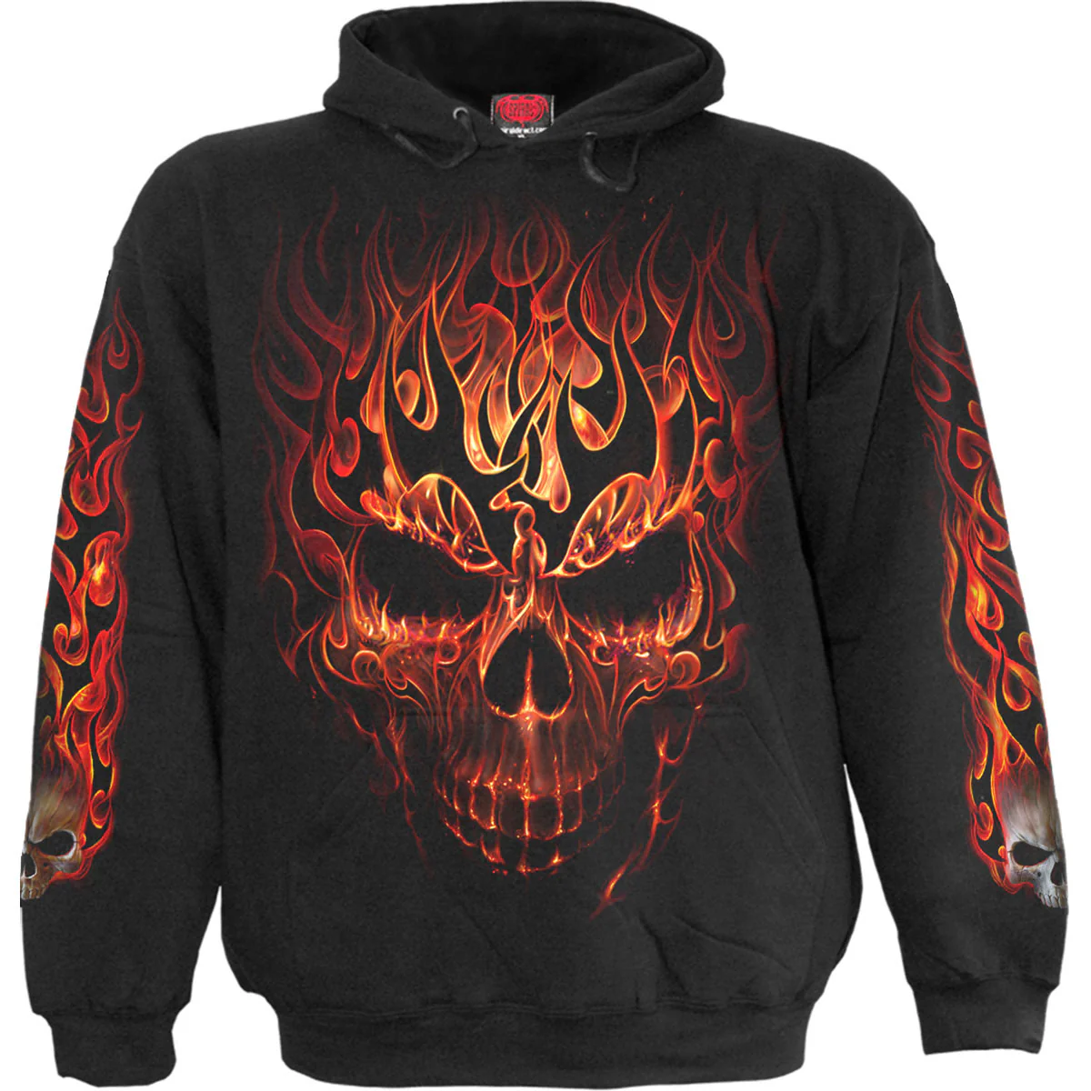 Spiral Kids Pullover Hoodie: Skull Blast