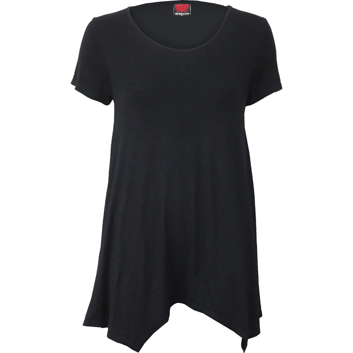 Spiral Ladies Smock Tunic Casual Top: Plain