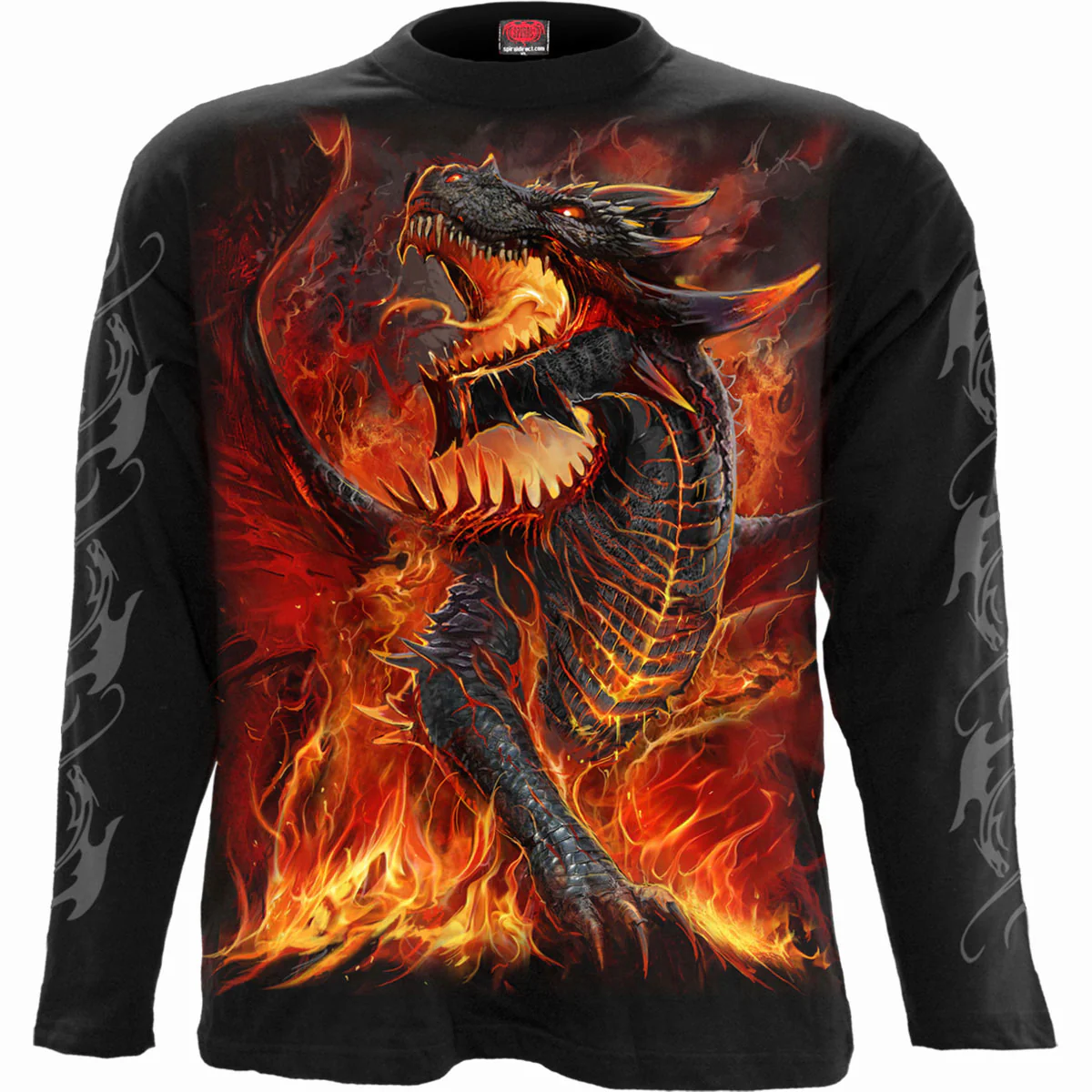 Spiral Unisex Long Sleeve T-Shirt: Draconis