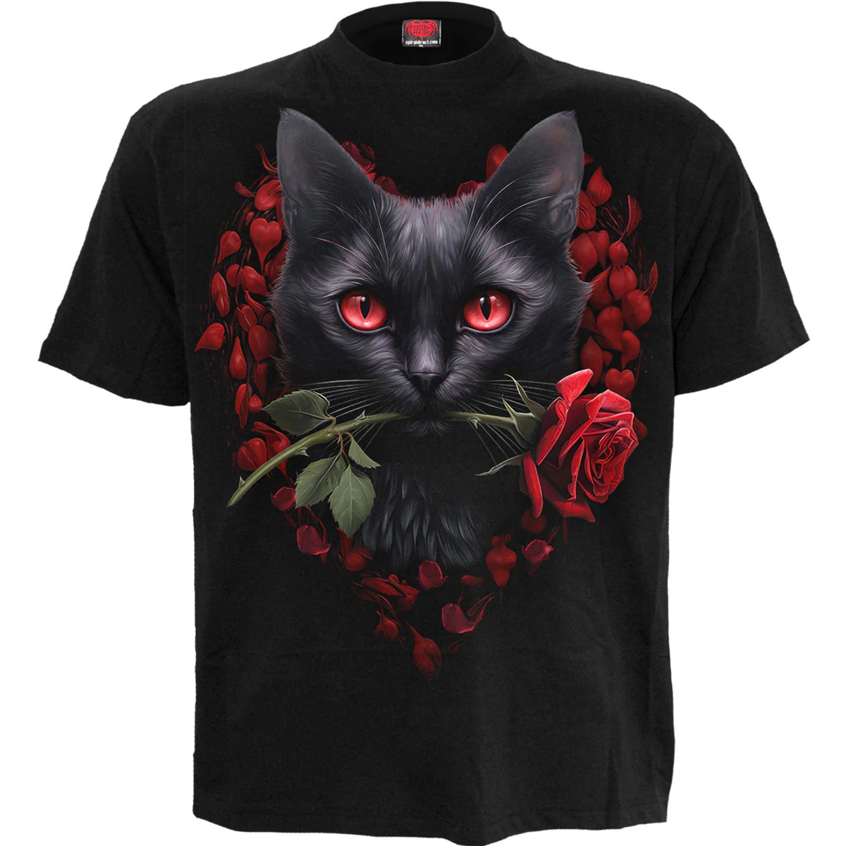 Spiral Unisex T-Shirt: Cat's Love